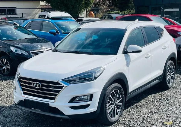 hyundai tucson śląskie Hyundai Tucson cena 99900 przebieg: 39200, rok produkcji 2019 z Pogorzela